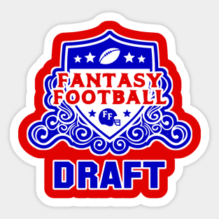 Fantasy Football Draft Sticker